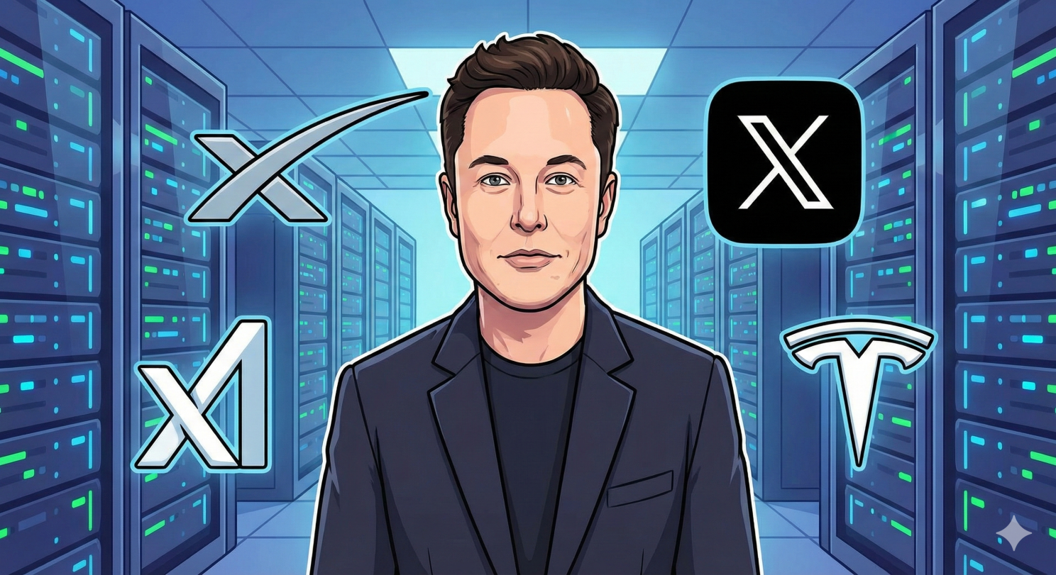 Editorial illustration: an illustration suggesting a captive ecosystem of internal AI demand